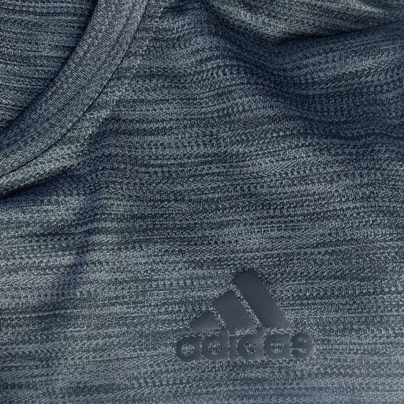 Adidas Performance Tshirt Mens Medium Gray - Picture 5 of 8